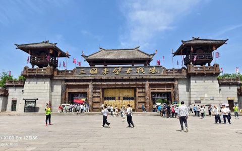 三国赤壁古战场景区好戏连台传古韵  实景演绎醉游人