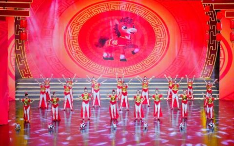 潜江举行“建功支点 勇打头阵”2026年新年文化惠民演出