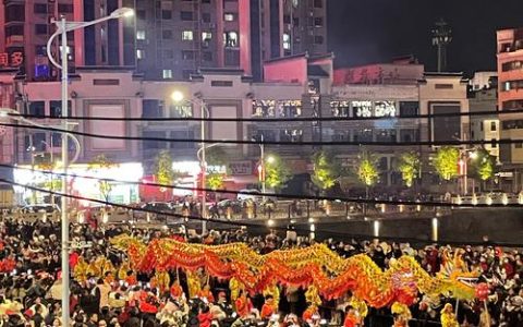 周矶管理区：舞龙闹春启新程 凝心聚力促发展