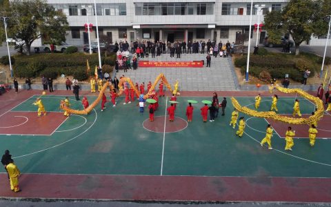 蕲春：舞龙闹新春