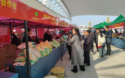 英山土特产俏销年关市场