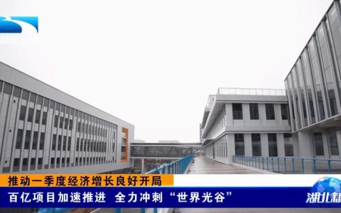 推动一季度经济增长良好开局 | 百亿级项目加速推进 全力冲刺“世界光谷”