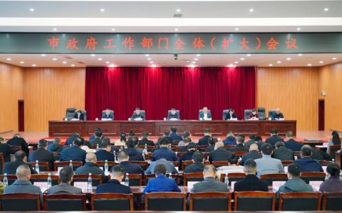 市委市政府召开 3 月份工作例会