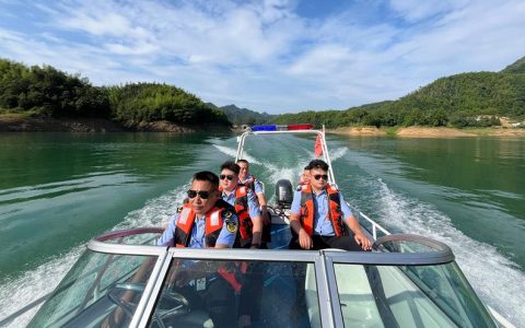 打击违规捕捞行为  崇阳开展禁渔期宣传执法行动