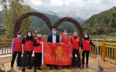 通山县燕厦乡巾帼志愿绽芳华 清洁家园庆“三八”