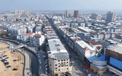 脚手架立起来！麻城鼓楼片区城市更新全面启幕