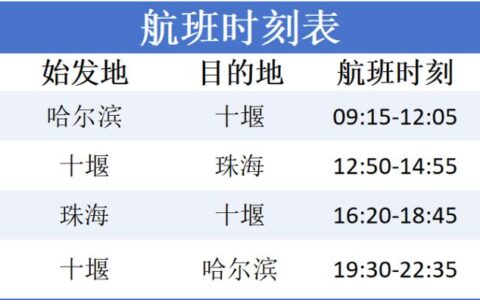 新航线！十堰↔石家庄航班本月31日开通