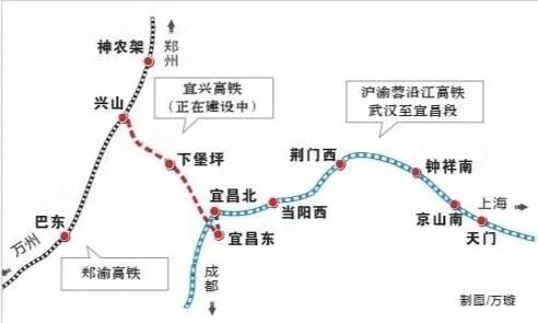 今年通车！武汉坐高铁4小时到重庆