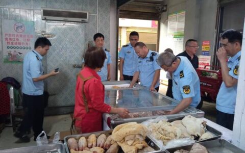 运粮湖管理区开展卤菜店专项检查