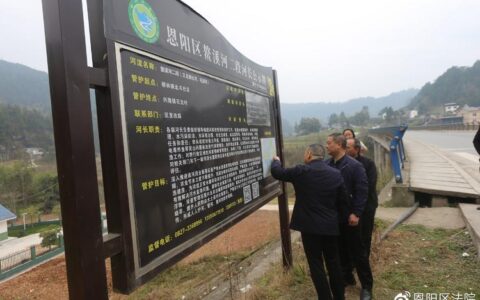 徐锋带队到均水河开展第一季度巡河