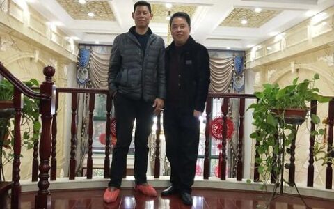 纪道清会见宝昂集团董事长于尧