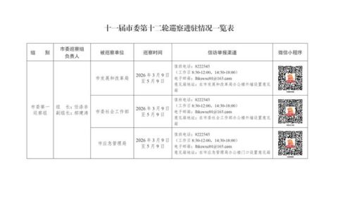 六届荆州荆州市委第十一轮巡察完成进驻