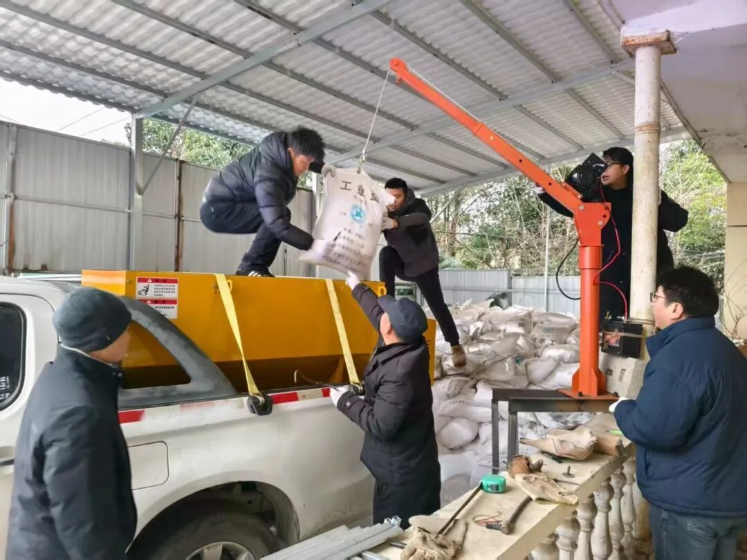 以雪为令 闻雪而动 长江新区全力迎战低温雨雪冰冻天气